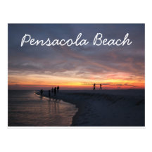 Pensacola Beach Sunset Post Cards