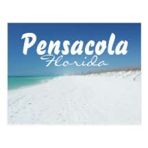 Pensacola Florida postcard