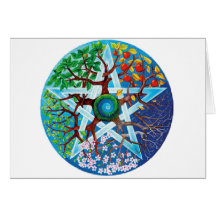 pentacle-seasons card