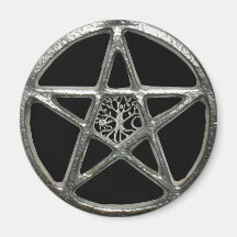 Pentacle Tree Of Life Magnet
