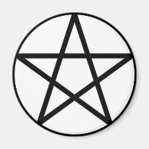 pentagram, basic refrigerator magnets