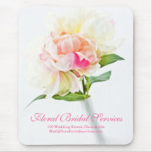 Peonie in Vase Mousepad