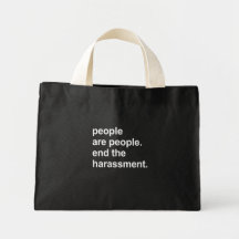 people are people tote bags