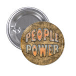 People Power Time for Change Motivation Gift Button