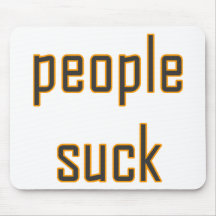People Suck Mouse Pad