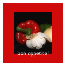 Pepper Garlic Onion Photo Enlargement