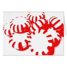 Peppermints Greeting Cards