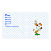 Peppy Pelican Business Card