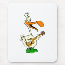 Peppy Pelican Mouse Mats