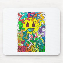 Percentum Sun - Percentum Designs Mouse Pad