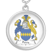 Percy Family Crest Personalized Necklace