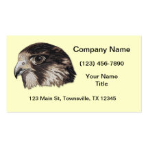 Peregrine Faux Embroidery Business Card Templates