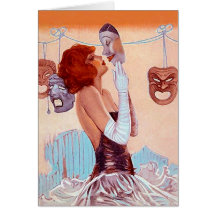 PERFORMING ARTS NOTE CARD STATIONERY CARD