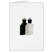 perfume bottles card