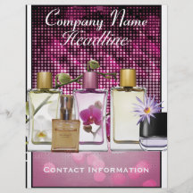 Perfume & Fragrance Marketing Flyer Template