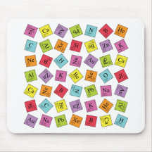 Periodic Elements Mouse Mat