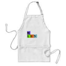 Periodic Table Nerdy Products Aprons