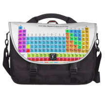 Periodic Table of Elements Commuter Bag