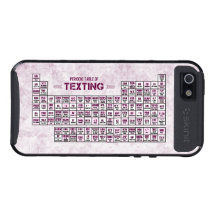 Periodic Table of Texting (Pink)