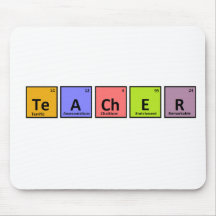 Periodic Table Teacher Appreciation Mouse Mat