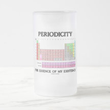 Periodicity Essence My Existence (Periodic Table) Coffee Mugs