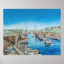 Perkins Cove Art Print