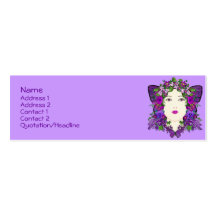 Persephone Profile Cards Business Cards