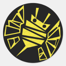 persephones bee-comb sticker