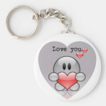Persoanlize Cute "Love You" Key Chains