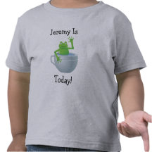 Personal 5th Birthday Frog In Cup Tee