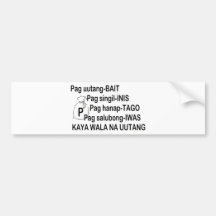Personal Loan Bumper Sticker
