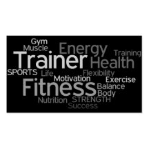 Personal Trainer Business Card