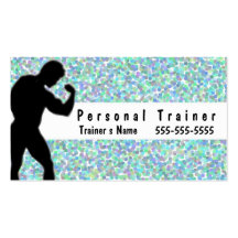 Personal Trainer Business Card