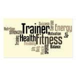 Personal Trainer Business Card