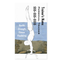 Personal Trainer Business Card Templates
