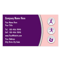 Personal Trainer Business Cards