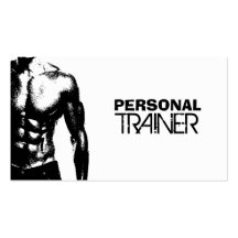 Personal Trainer Business Cards