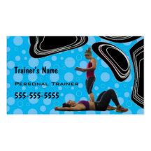Personal Trainer Business Cards