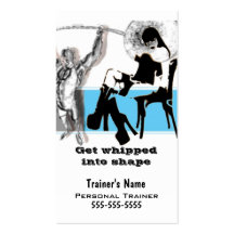 Personal Trainer Business Cards