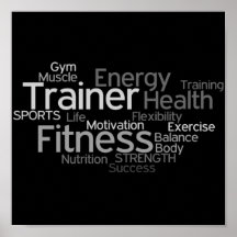 Personal Trainer or Fitness Centre Poster