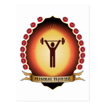 Personal Training Mandorla Postcard