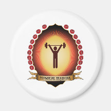 Personal Training Mandorla Refrigerator Magnet