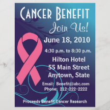 Personalise Cancer Benefit  - Breast Cancer Flyer