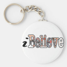 Personalise I BELIEVE Key Chains