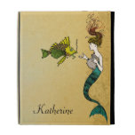 Personalise Victorian Mermaid iPad Case