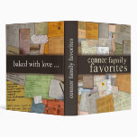 Personalise your own family recipe binder