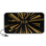 Personalised add your INITIALS Doodle speakers speakers