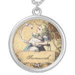 Personalised Alice In Wonderland Necklace