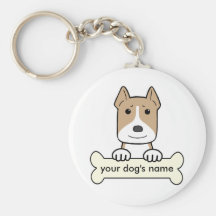 Personalised Amstaff Key Chains