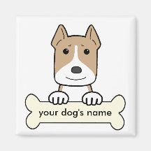Personalised Amstaff Magnets